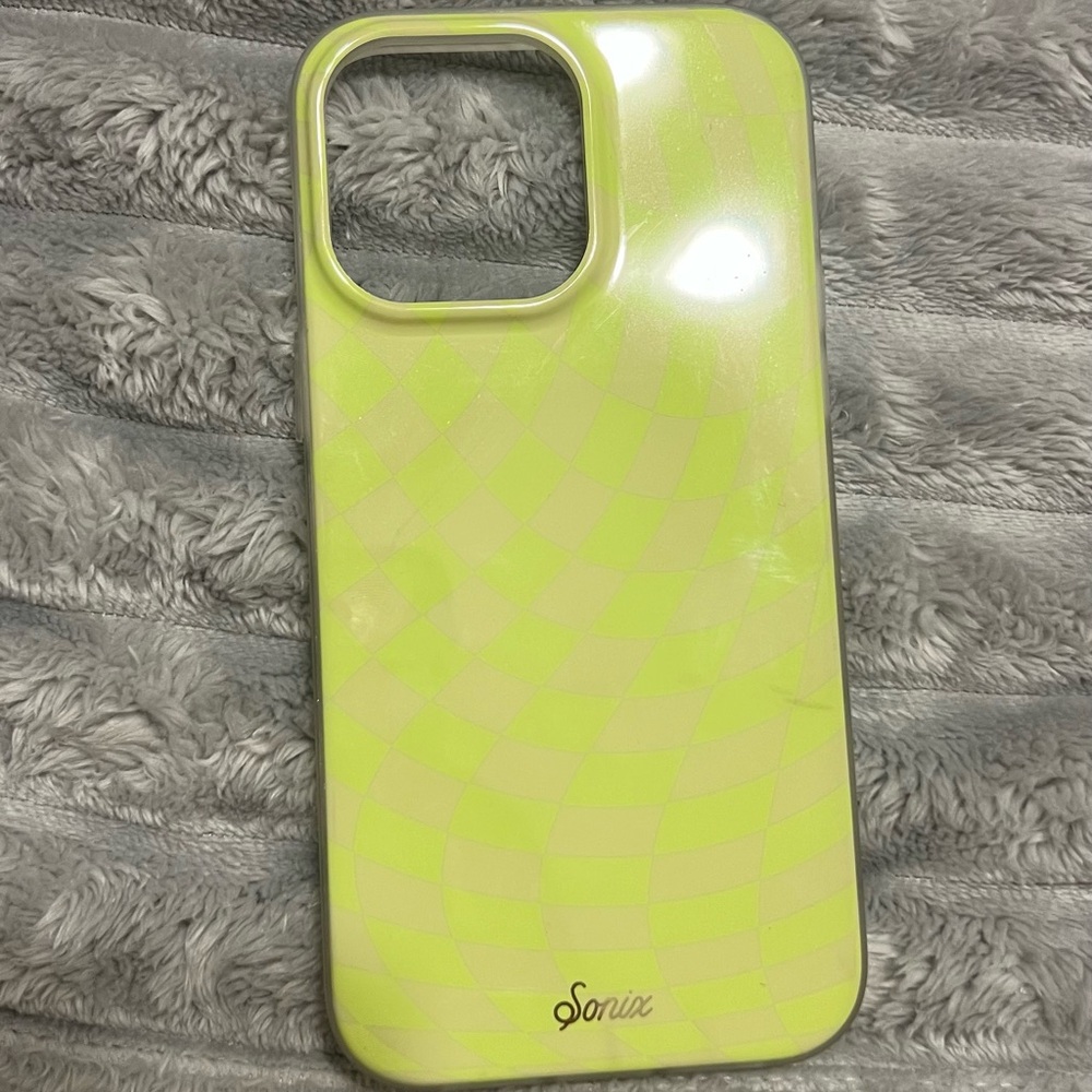 Sonix Checkmate Green MagSafe Compatible iPhone 14 Pro Max Case